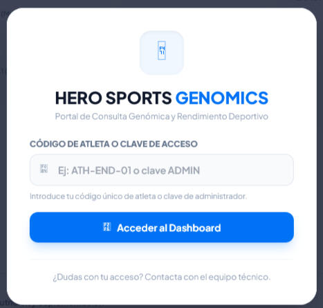 HERO SPORTS GENOMICS PERFORMANCE BLUEPRINT | DNA OPTIMIZATION